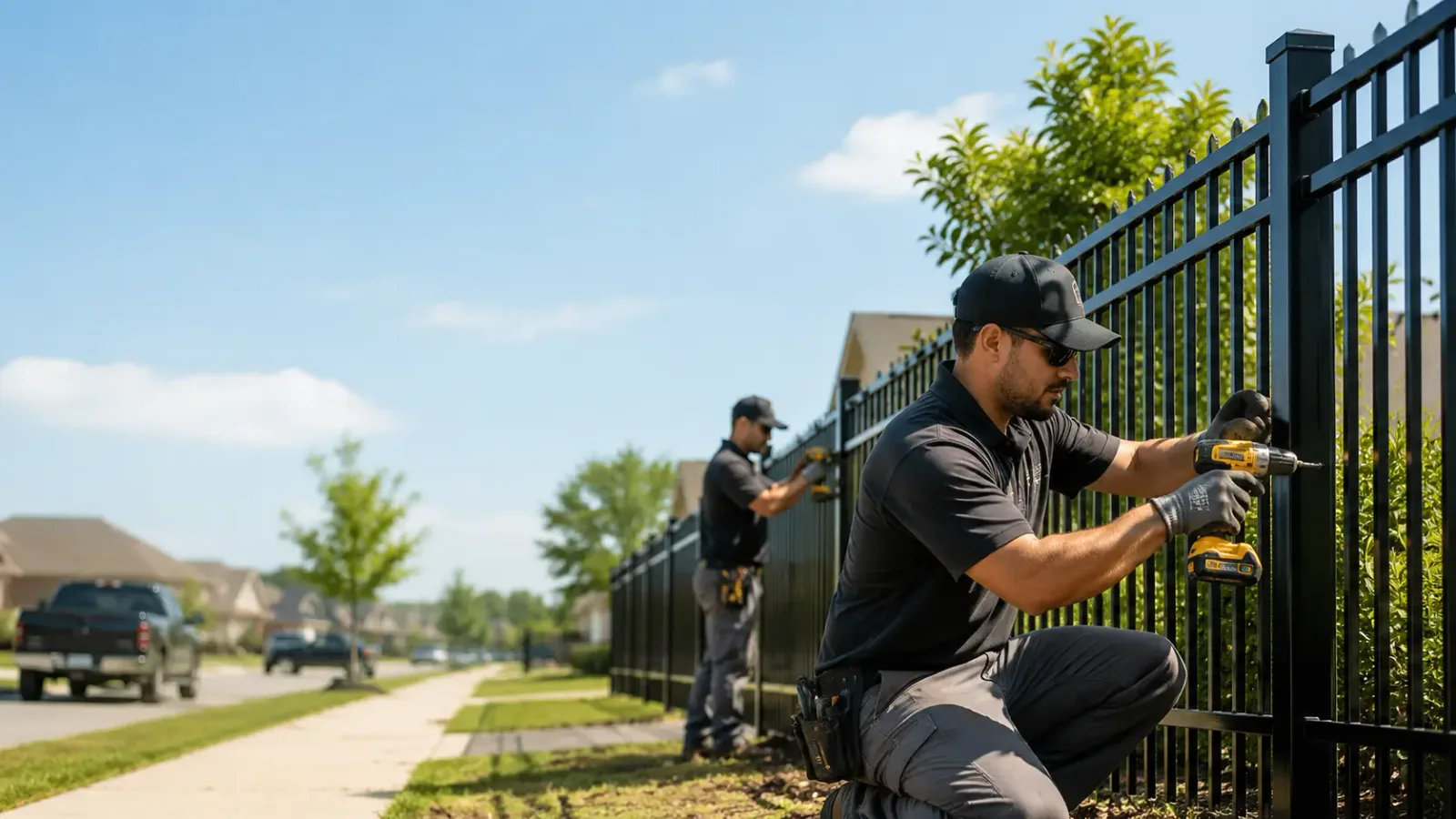 Metal Fence Installation in Atlantic Beach, NC